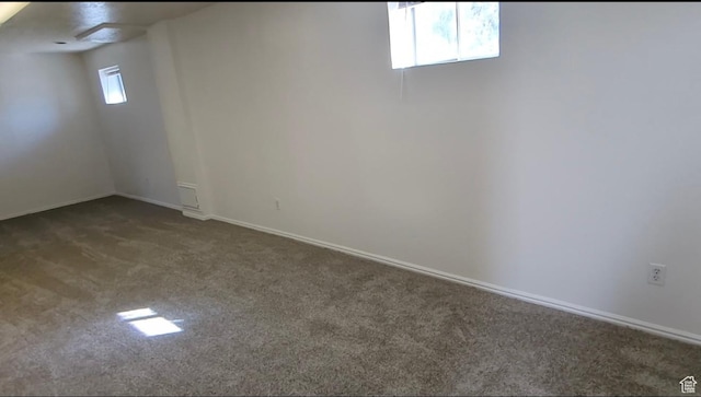 5063 S 2825 W, Roy, UT 84067 - basement featuring baseboards and dark carpet