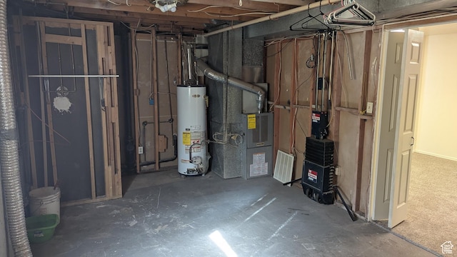 5063 S 2825 W, Roy, UT 84067 - unfinished below grade area featuring water heater