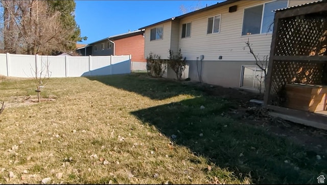 5063 S 2825 W, Roy, UT 84067 - view of yard with fence