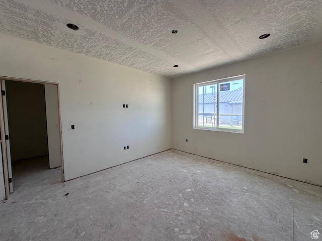 265 W 400 S, Ephraim, UT 84627 - unfurnished room with a textured ceiling