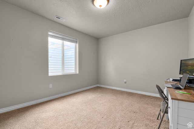 11709 S Grandville Ave, South Jordan, UT 84009 - unfurnished office featuring a textured ceiling and carpet