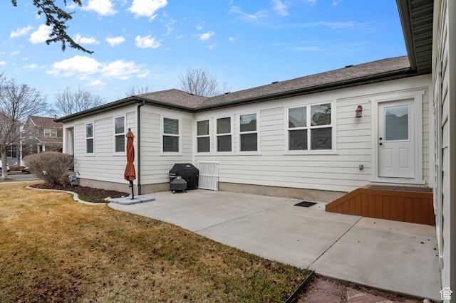 11709 S Grandville Ave, South Jordan, UT 84009 - back of house featuring a patio area and a yard