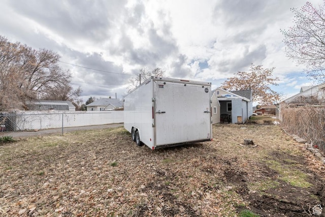 2348 Iowa Ave, Ogden, UT 84401 - exterior space with an outdoor structure and fence