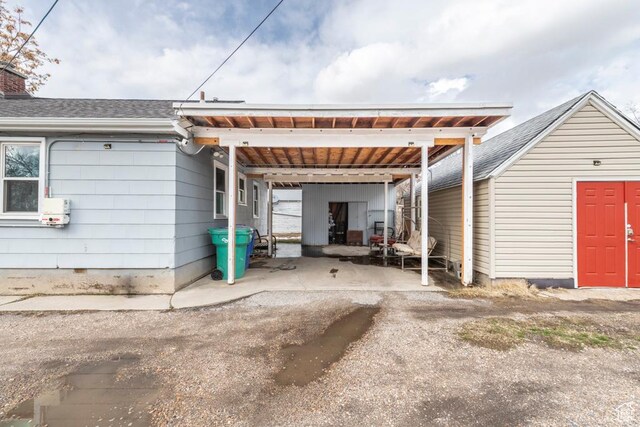 2348 Iowa Ave, Ogden, UT 84401 - exterior space featuring a carport