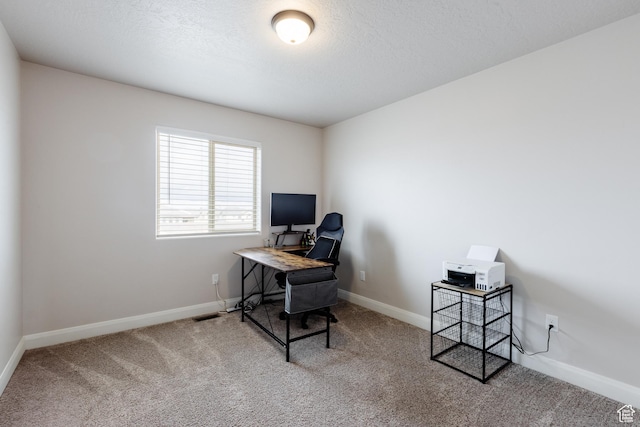 3084 W 1750 N Unit 1, Cedar City, UT 84721 - office space with baseboards, carpet floors, and a textured ceiling