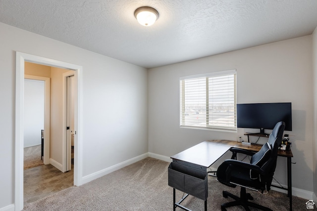 3084 W 1750 N Unit 1, Cedar City, UT 84721 - carpeted office space featuring baseboards and a textured ceiling