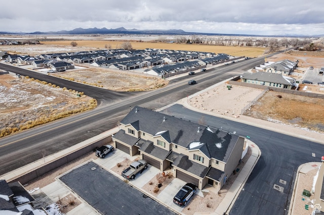 3084 W 1750 N Unit 1, Cedar City, UT 84721 - drone / aerial view with a residential view and a mountain view