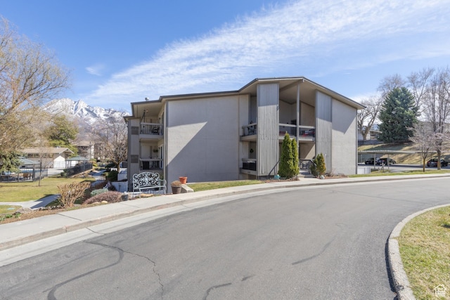1525 E Waterbury Dr Unit D, Salt Lake City, UT 84121 - view of property with a mountain view