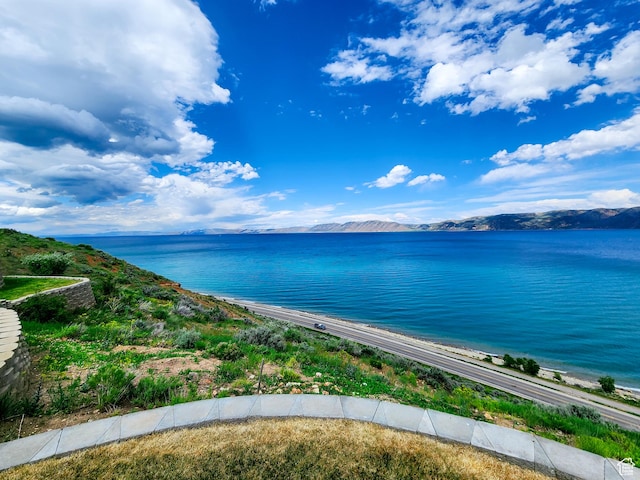 3030 S Edgemont Dr Unit 159, Garden City, UT 84028 - view of water feature featuring a mountain view