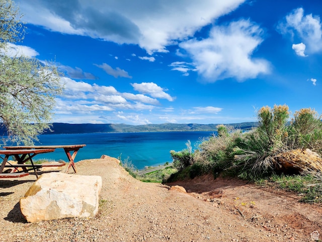 3030 S Edgemont Dr Unit 159, Garden City, UT 84028 - water view featuring a mountain view