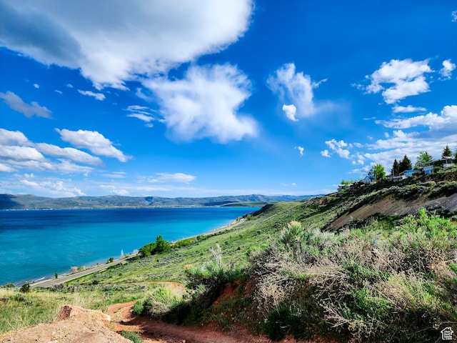 3030 S Edgemont Dr Unit 159, Garden City, UT 84028 - water view with a mountain view