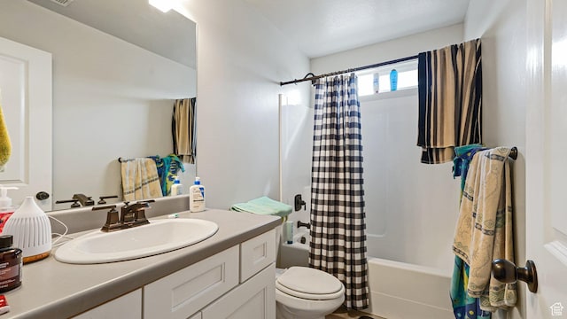 1606 N 4230 W, Lehi, UT 84043 - full bathroom with toilet, vanity, and shower / bath combination with curtain