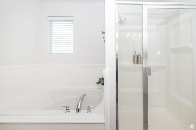 198 W Box Creek Dr, Stansbury Park, UT 84074 - full bathroom with a bath and a shower stall