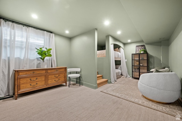 2651 E Hiawatha Cir, Salt Lake City, UT 84108 - carpeted bedroom with recessed lighting and baseboards