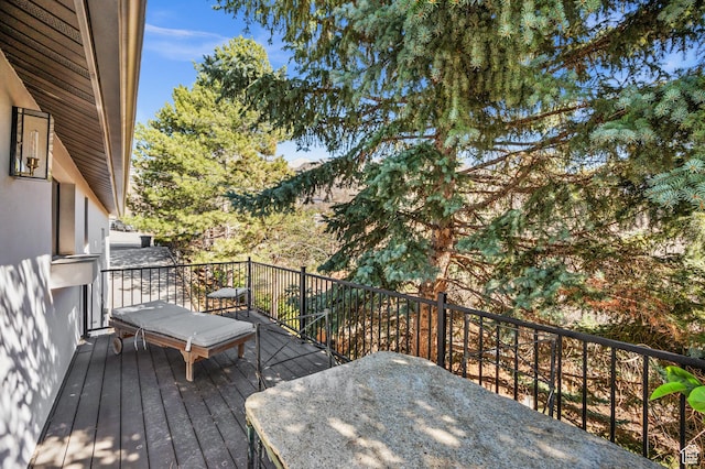 2651 E Hiawatha Cir, Salt Lake City, UT 84108 - view of deck