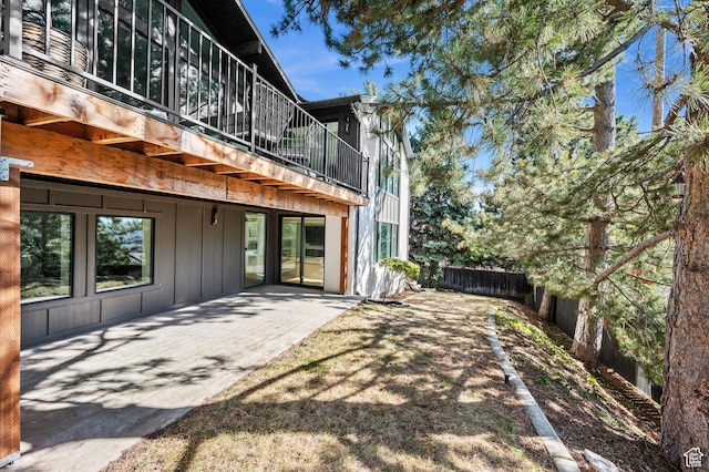 2651 E Hiawatha Cir, Salt Lake City, UT 84108 - view of yard with a patio area and fence