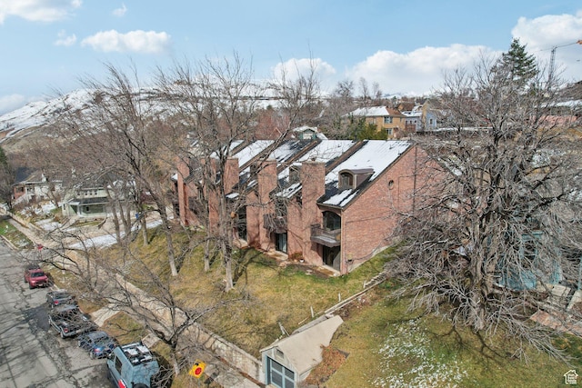 71 W Apricot Ave, Salt Lake City, UT 84103 - birds eye view of property with a residential view