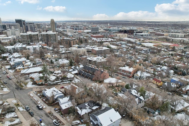 71 W Apricot Ave, Salt Lake City, UT 84103 - drone / aerial view with a city view