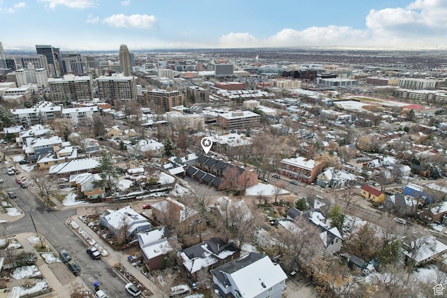 71 W Apricot Ave, Salt Lake City, UT 84103 - aerial view with a view of city