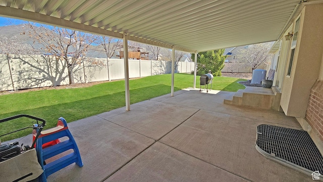135 E 1200 N, Mapleton, UT 84664 - view of patio with a fenced backyard