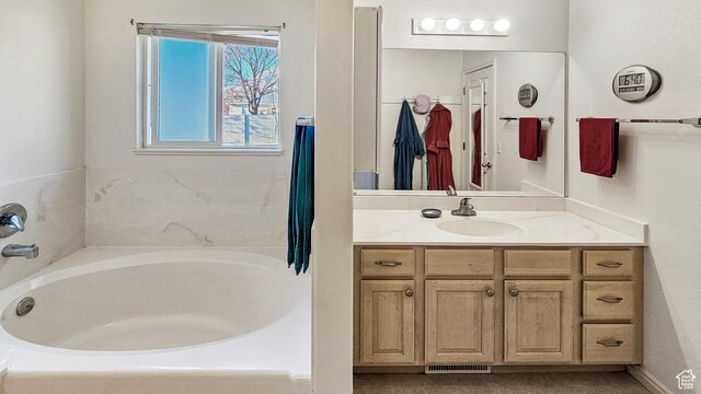 135 E 1200 N, Mapleton, UT 84664 - full bath featuring vanity, visible vents, and a bath