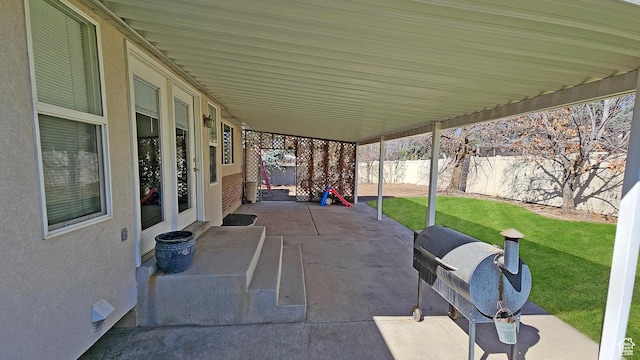 135 E 1200 N, Mapleton, UT 84664 - view of patio featuring a fenced backyard