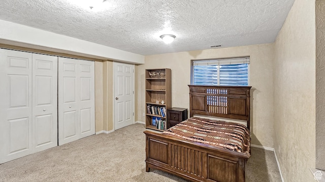 135 E 1200 N, Mapleton, UT 84664 - carpeted bedroom with a textured wall, a closet, and a textured ceiling