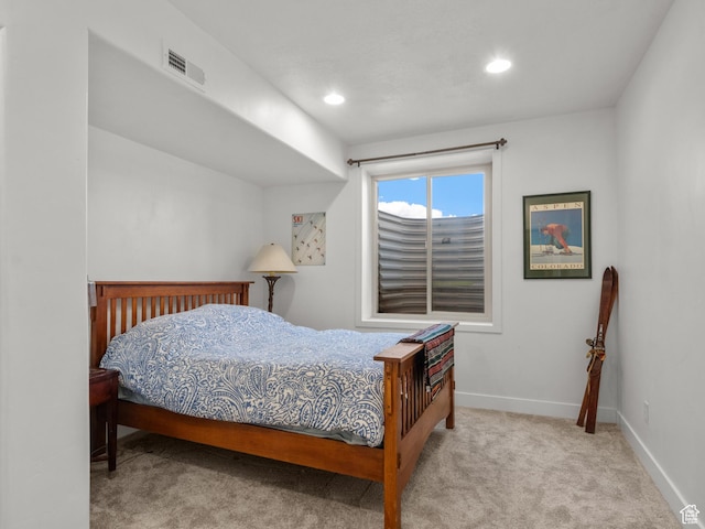 5927 Dartmouth Dr, Mountain Green, UT 84050 - carpeted bedroom featuring baseboards and recessed lighting