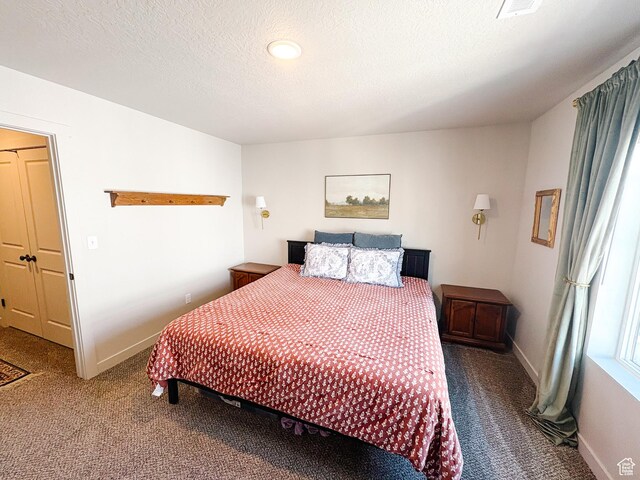 1788 N 1280 E, Payson, UT 84651 - carpeted bedroom featuring baseboards and a textured ceiling