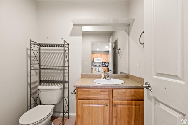 422 N Hodges Ln, Salt Lake City, UT 84116 - half bathroom with toilet and vanity