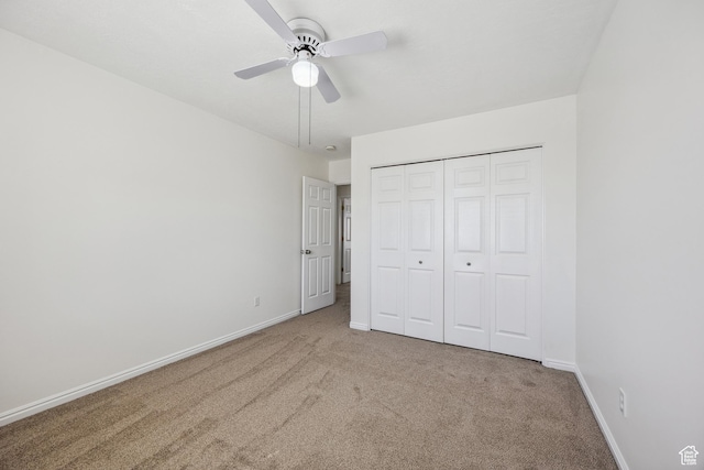 696 W 1275 N, Farmington, UT 84025 - unfurnished bedroom with carpet, baseboards, and a closet
