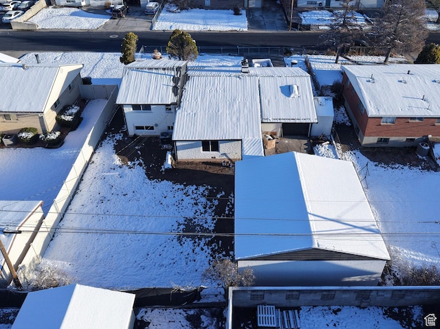 3837 W 3240 S, Salt Lake City, UT 84120 - view of snowy aerial view
