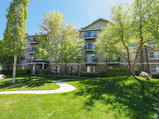 1230 E Privet Dr Unit 214, Salt Lake City, UT 84121 - view of apartment building / complex
