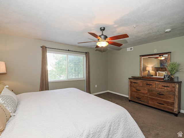 1230 E Privet Dr Unit 214, Salt Lake City, UT 84121 - carpeted bedroom featuring baseboards and a ceiling fan
