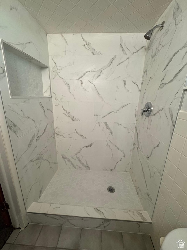 full bath with a stall shower