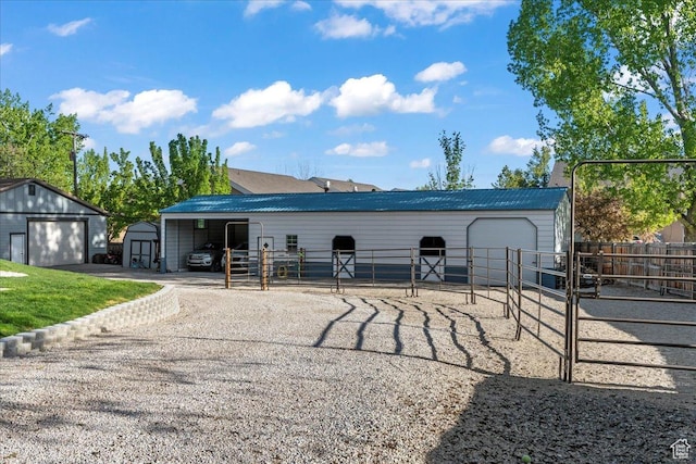 1411 E Elm Leaf Cv, Salt Lake City, UT 84117 - view of horse barn
