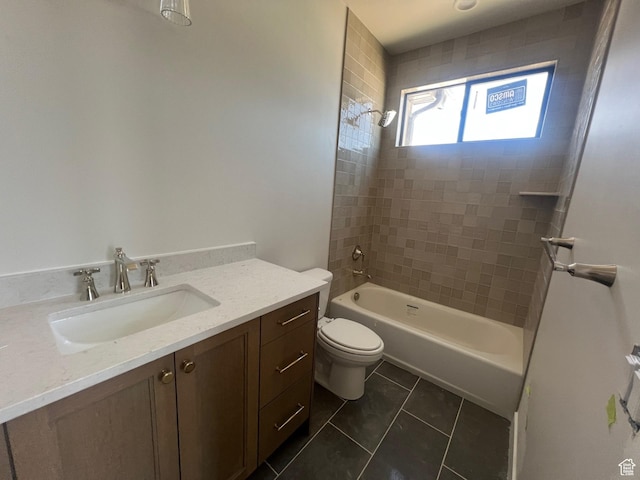 1185 N 2650 W, Lehi, UT 84043 - full bath featuring vanity, washtub / shower combination, and tile patterned flooring