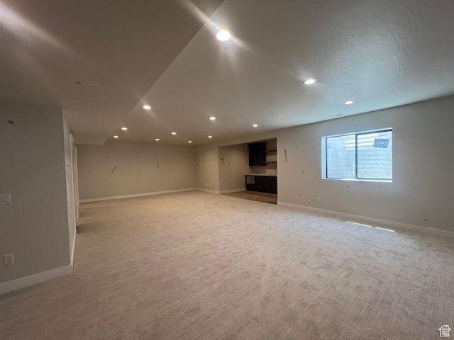 1185 N 2650 W, Lehi, UT 84043 - basement with recessed lighting and light carpet