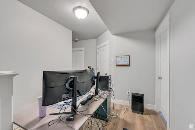 11702 S Water Brook Ct, South Jordan, UT 84095 - interior space with baseboards and wood finished floors