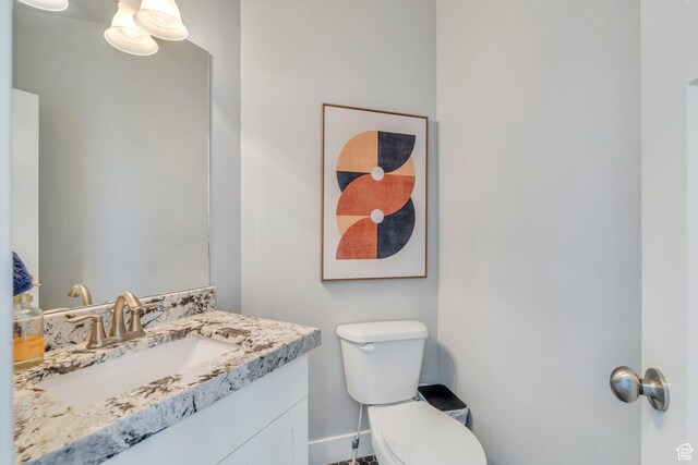 11702 S Water Brook Ct, South Jordan, UT 84095 - bathroom with vanity and toilet