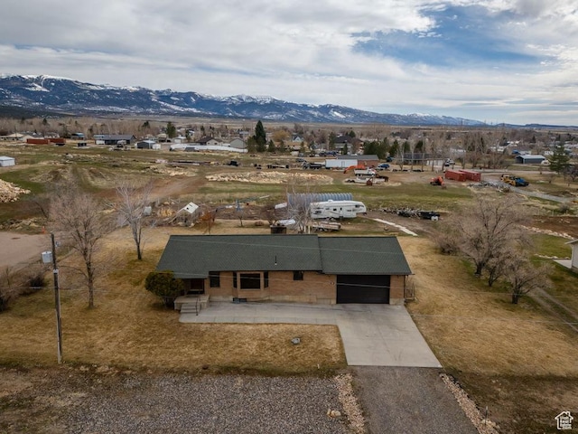 600 E 200 N, Mount Pleasant, UT 84647 - birds eye view of property with a mountain view
