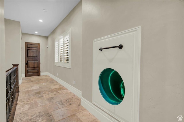 2255 S Hill Rd Unit 14, St George, UT 84790 - interior space featuring recessed lighting, baseboards, and stone tile floors