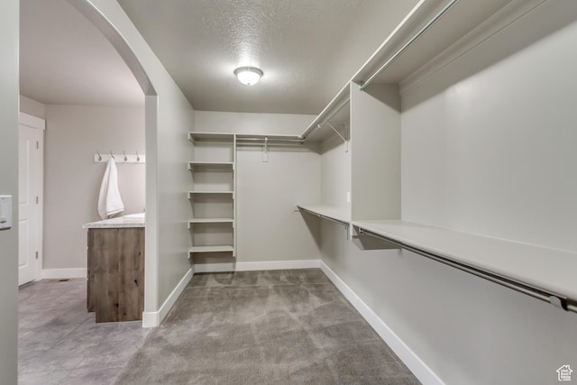 1879 E Tickville Cir, Eagle Mountain, UT 84005 - walk in closet featuring arched walkways