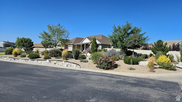 1879 E Tickville Cir, Eagle Mountain, UT 84005 - view of front of house featuring a residential view and fence