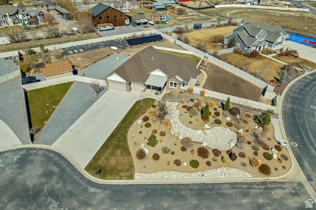 1879 E Tickville Cir, Eagle Mountain, UT 84005 - bird's eye view with a residential view