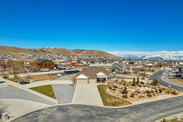 1879 E Tickville Cir, Eagle Mountain, UT 84005 - view of mountain feature featuring a residential view