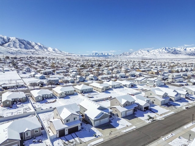 671 W 660 S, Tooele, UT 84074 - bird's eye view featuring a residential view and a mountain view