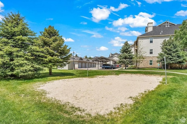 900 Bitner Rd Unit G-32, Park City, UT 84098 - view of home's community featuring a yard and volleyball court
