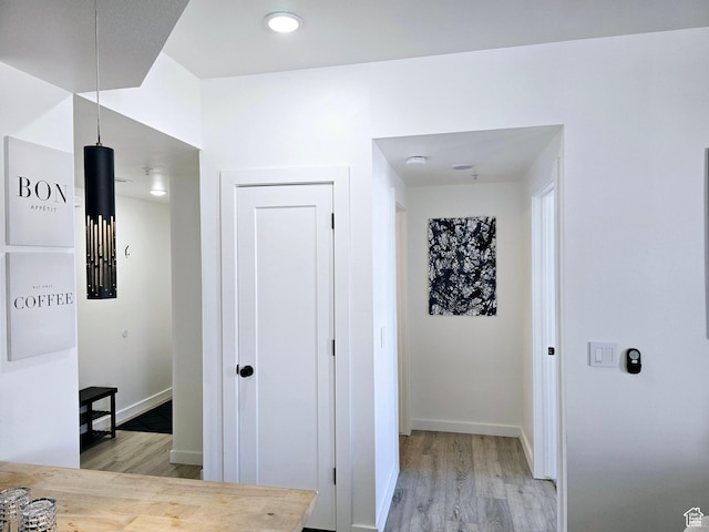 900 Bitner Rd Unit G-32, Park City, UT 84098 - hallway with baseboards and light wood finished floors
