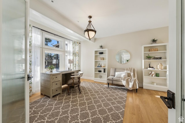 1919 E Baywood Dr, Holladay, UT 84117 - office area featuring wood finished floors